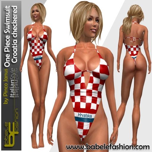 box obepiece croatia checkered