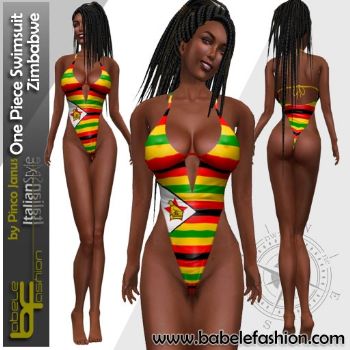 Costume da bagno intero Zimbabwe