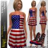 Vestito Corto simply mesh America