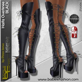 Haifa overknee boots