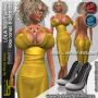 box lola tight yellow