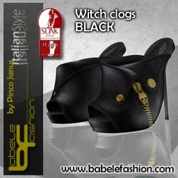 box scarpe witch black