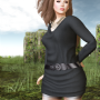 anna dress black promo