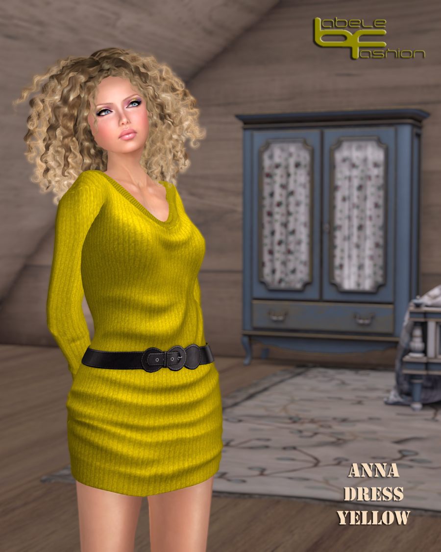 anna dress yellow promo