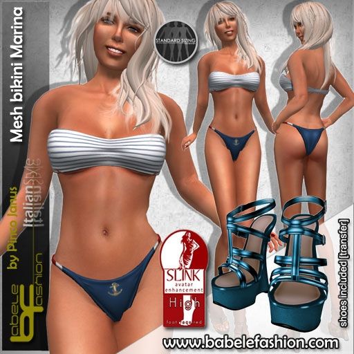 box mesh bikini marina