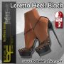box scarpe loretta black