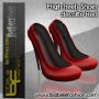 box scarpe decolte red